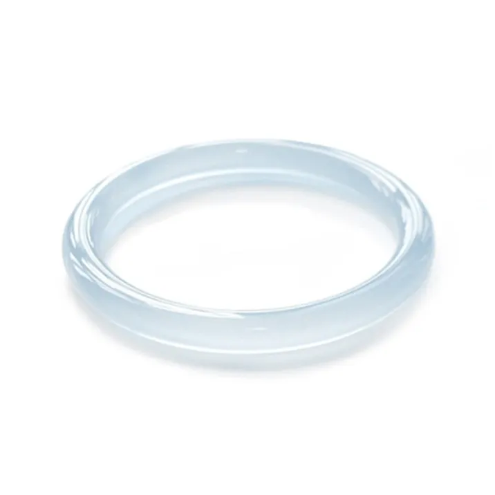 Love Chalcedony Jade Bangles Unisex-0