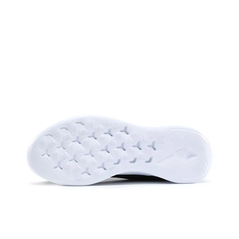 PEAK Qingyi Cushioning, Slip Resistant, And Abrasion Resistant Low Top Running Shoes Men's Black White-3