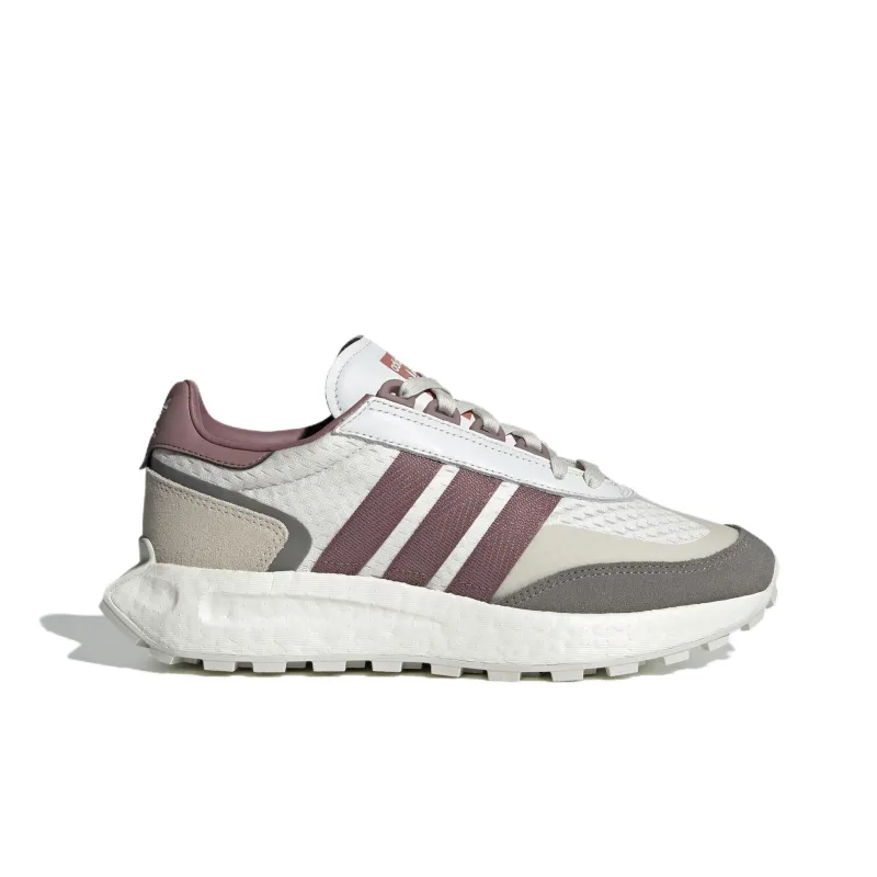 Adidas Originals Retropy E5 Low Top Casual Shoes Women's White Red Gray-1