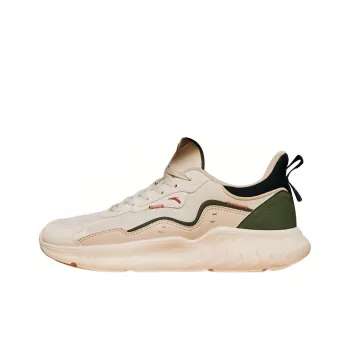 Anta The City Slip Resistant Low Top Casual Shoes Men's Beige Green White