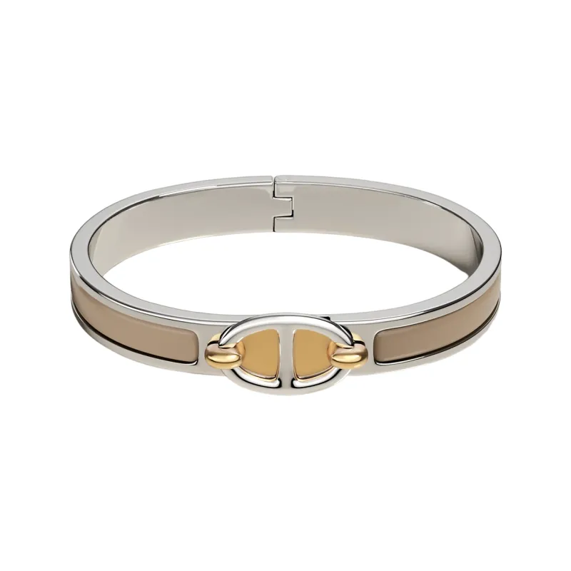 HERMES Mini Clic Chaine D'Ancre Bangles Women's-0