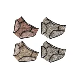 G Set-Wild Charm Leopard Print-White Leopard Print+White Leopard Print+Pink Leopard Print+Yellow Leopard Print