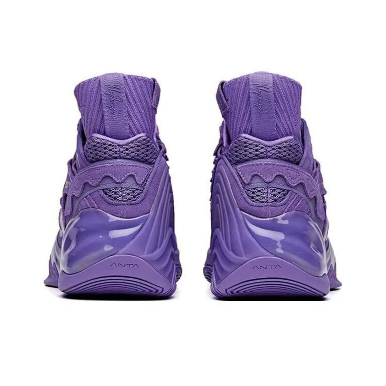 Marvel X ANTA KT6 Basketball Shoes Men High Top Palace Purple-3