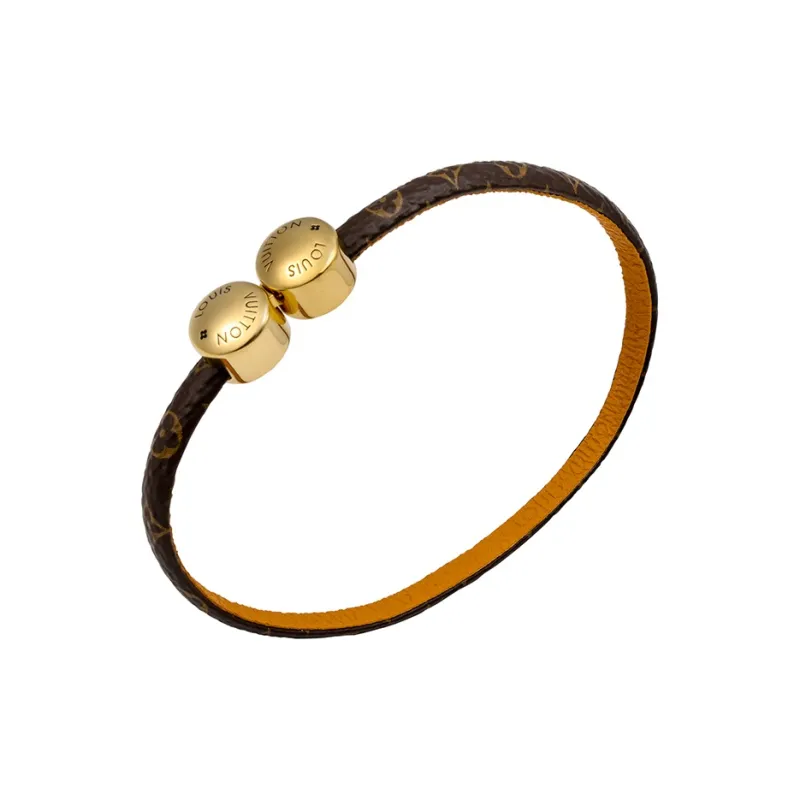 LOUIS VUITTON Historic Mini Monogram Bracelet-4