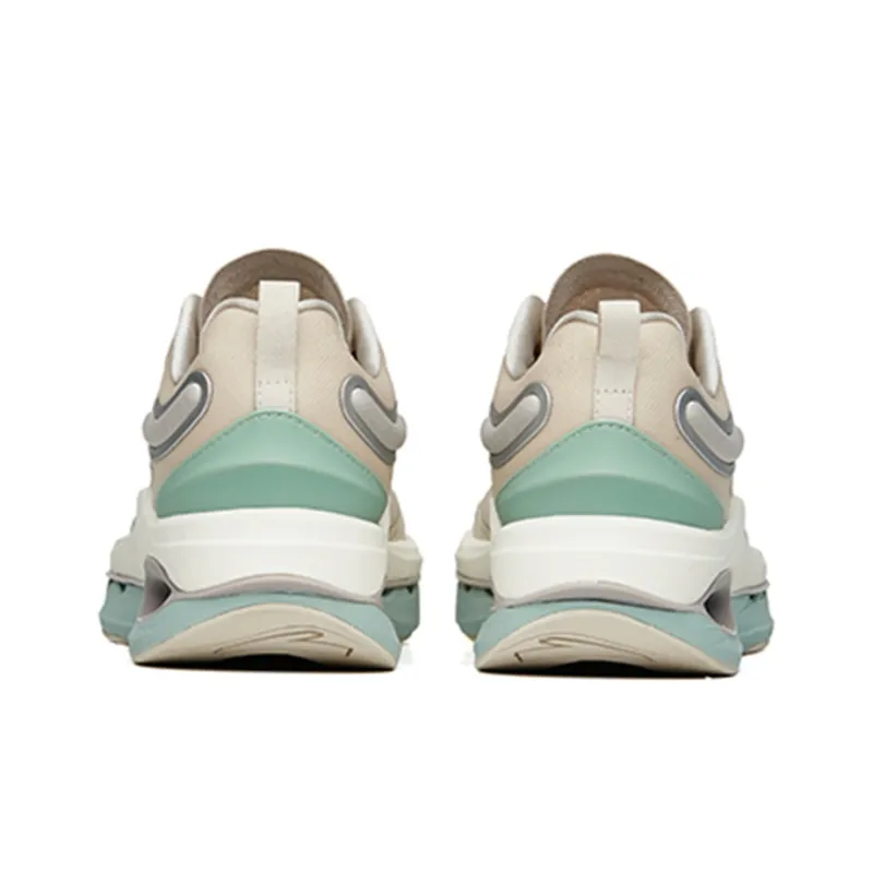 Anta Star Ring 1.0 Star Halo Low Top Running Shoes Women's Mud Gray-4