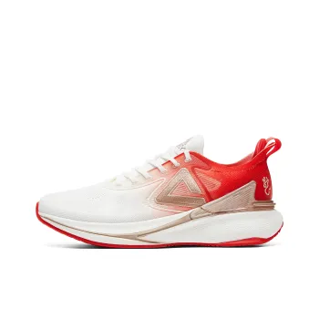 PEAK State Pole 6.0 Running Shoes Men Low Top Ecru/Red