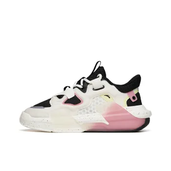 Anta Bastard 3.0 Non slip Wear resistant Shock Absorption Low Top Skateboard Shoes Women's Black White