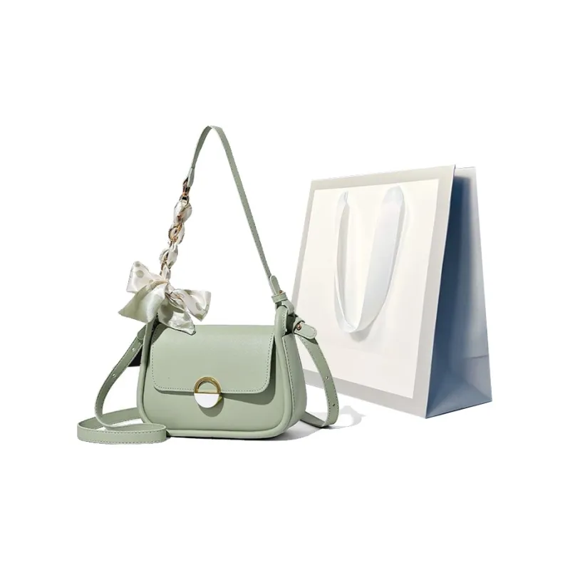 MingLu PU Shoulder Bag Crossbody Bag Unisex Black/Ecru/Light Yellow/Light Green-16