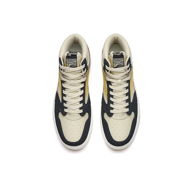 ANTA Street Clamber High 'Black Yellow Grey'-3