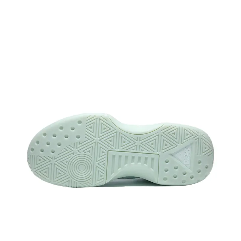 PEAK Nomadic Cushioning Anti Slip And Wear Resistant Mid Top Basketball Shoes Men's Gouache Green-3