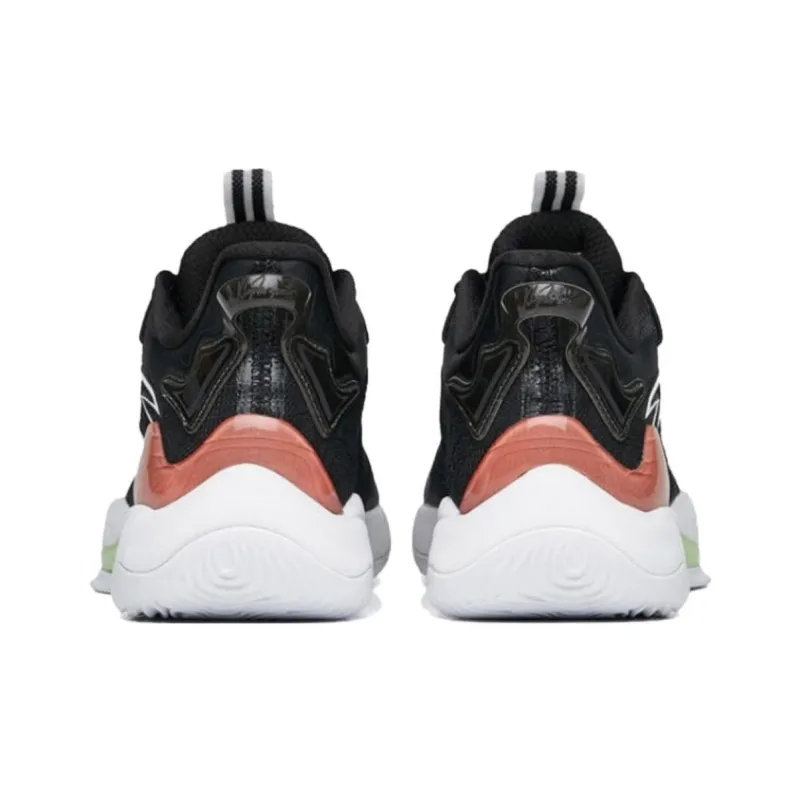 Anta Mountain 2 Low Top Performance Basketball Shoes Men's Black-3