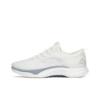 ANTA Four Generations Of Hydrogen Running Running Shoes Women's Low Top Ivory White/Silver