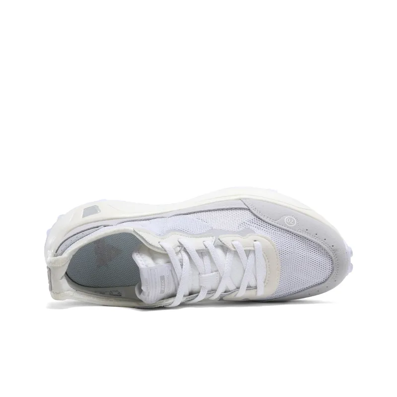 PEAK Flick 70s Shock Absorbers Slip Resistant, Abrasion Resistant, Lightweight Low Top Running Shoes Men's Gray White-4