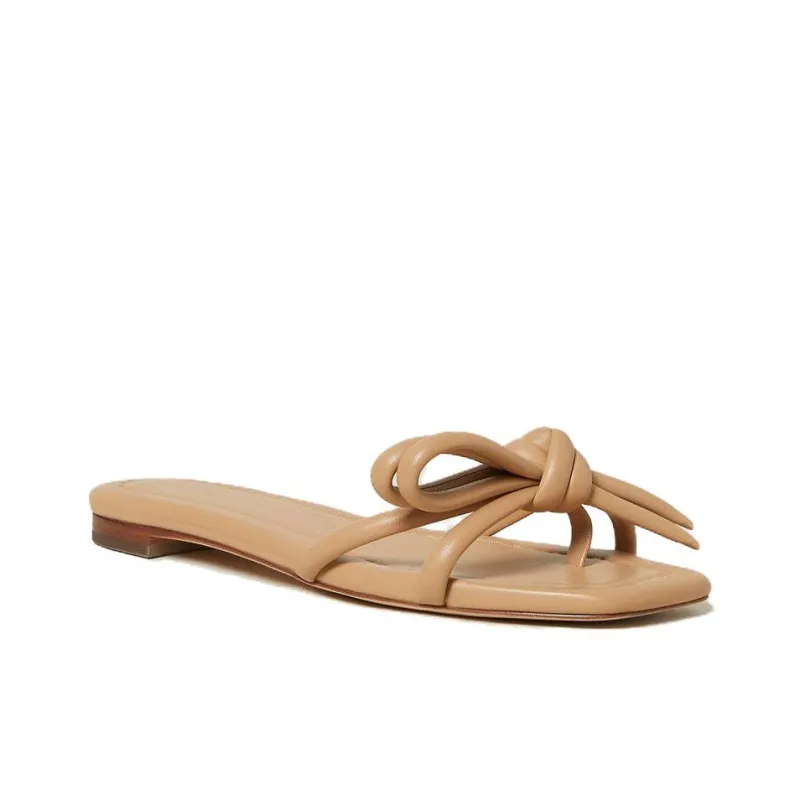 Loeffler Randall Flip Flops Women's Beige-2