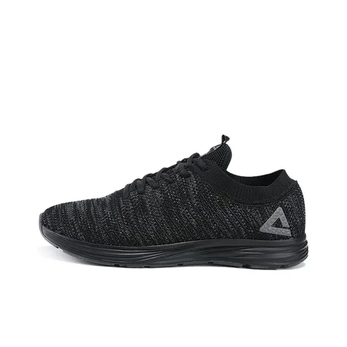 PEAK Qingyi Running Shoes Men Low-Top Black