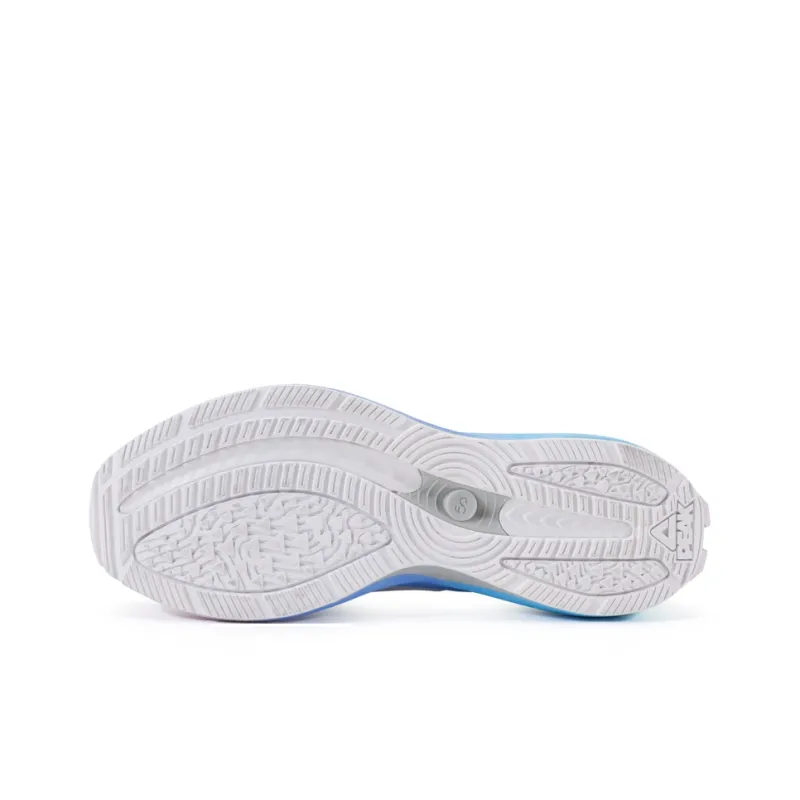 PEAK State Extreme 5.0 Cushioned Wear-Resistant Breathable Lightweight Low-Top Running Shoes Unisex White Floral Yarn-5