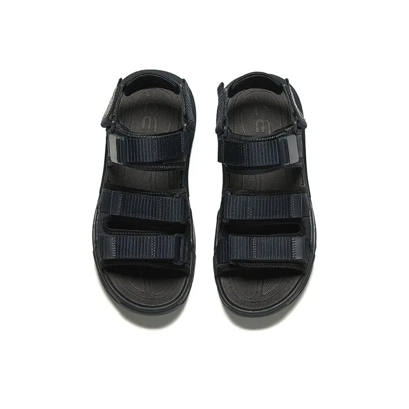 Anta Bastard Beach Sandals Men's Black-2