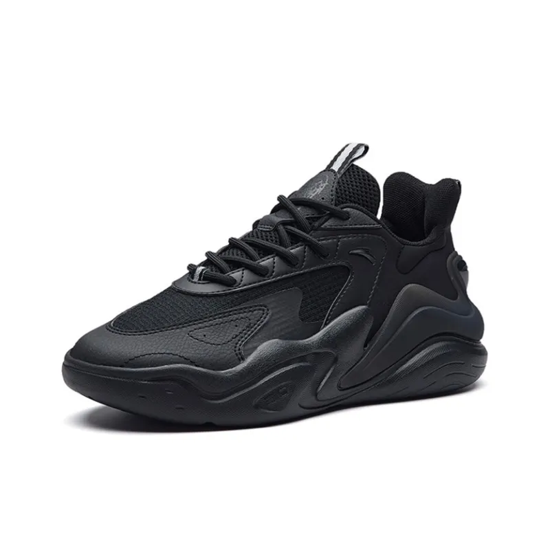 Anta Chao Worship 3.0 Breathable Low Top Sports Casual Shoes Women's Black-2