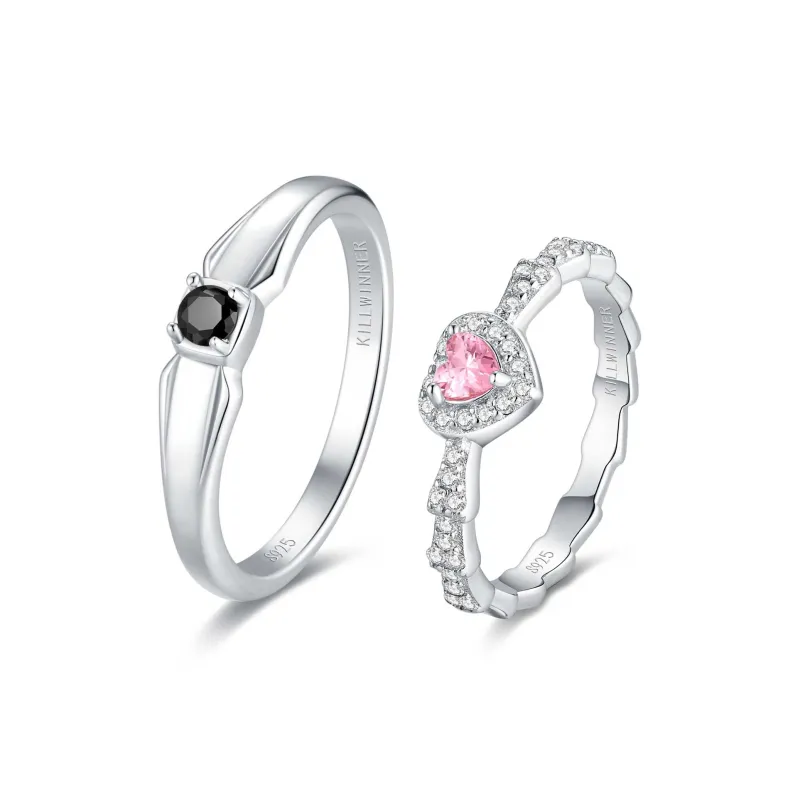 KILLWINNER S925 Silver Rings Unisex-1