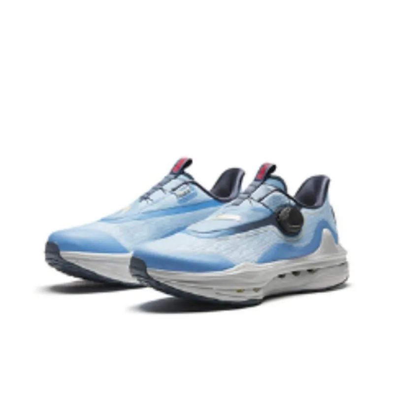 Anta Champion All-Weather Series Anti-Slip Wear-Resistant Low-Top Running Shoes Men's Blue-2