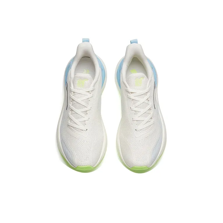 Anta 2.5 Breathable Lightweight Low Top Running Shoes Men's White Blue-2