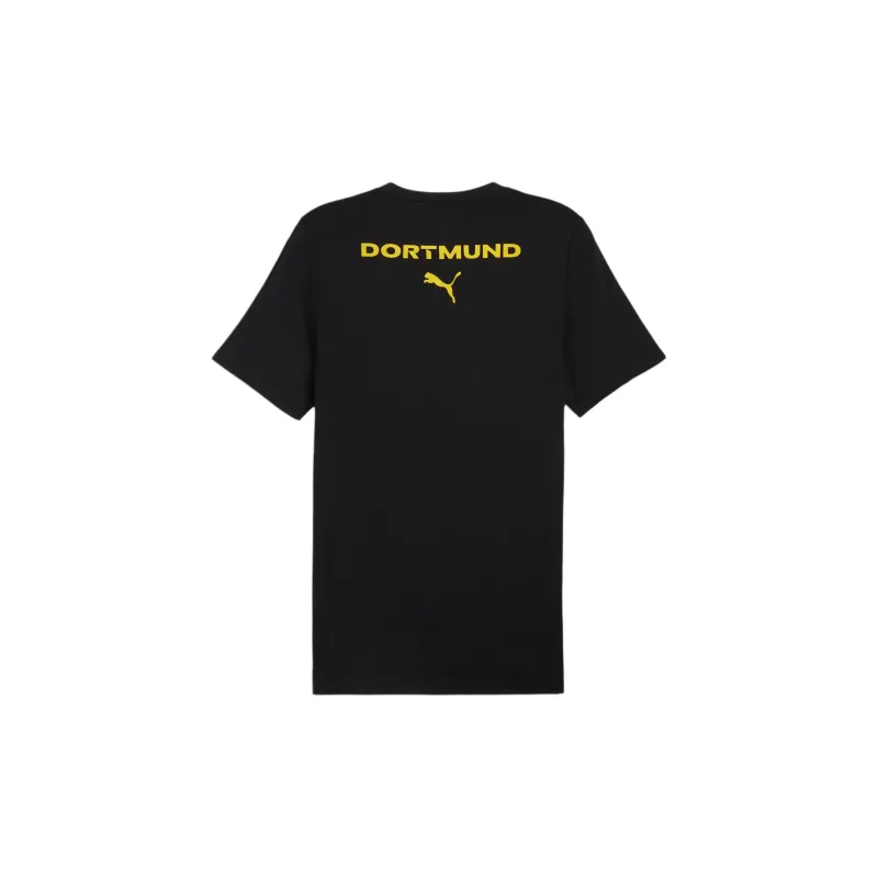 PUMA Borussia Dortmund SS24 T-Shirt Men's Yellow Black-1