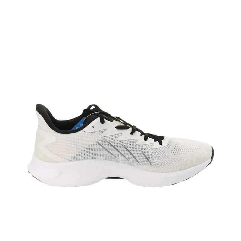 Anta MACH 2.0 Cushioned Slip-Resistant Abrasion-Resistant Breathable Low-Top Running Shoes Men's White Black-1