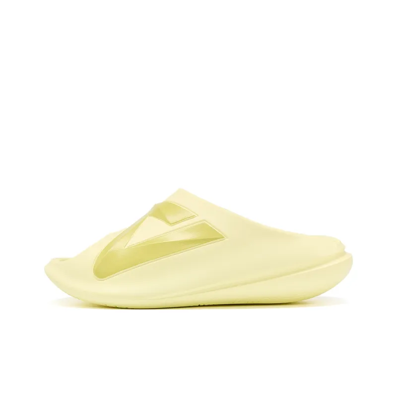 PEAK Statistic Sandals EVA Quiet Slide Slippers Women's Yellow-0