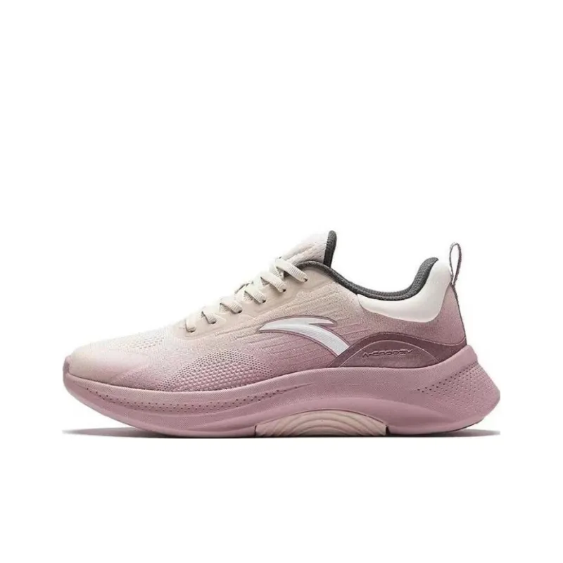 Anta God Walk 5 Anti Slip Wear Resistant Low Top Training Shoes Women's Gray Purple-0