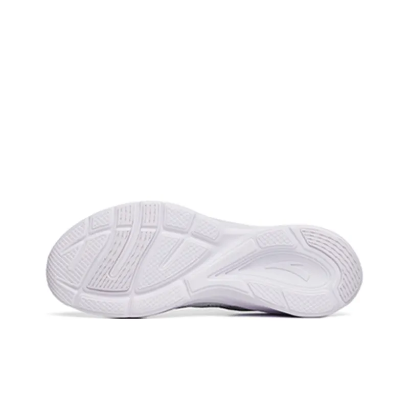 Anta Hydrogen Run III Breathable Low Top Running Shoes Women's White Purple-5