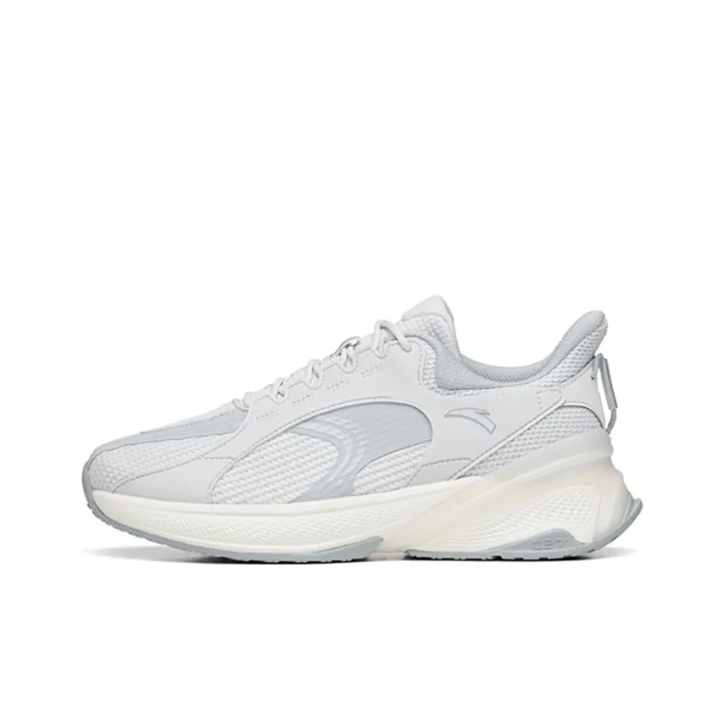 Anta C37 Series Overwhelming Breathable Low-Top Running Shoes Women's Gray-0