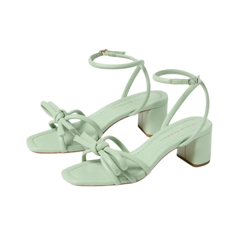 Loeffler Randall Mikel Strap Sandals 5cm Women's Green-3