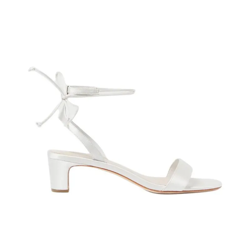 Loeffler Randall Jackie Cream Strap Sandals 4.4cm Women's White-1