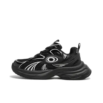 ZOIBBOE Anti-Slip Wear-Resistant Breathable Height Increasing Low-Top Chunky Sneakers Unisex