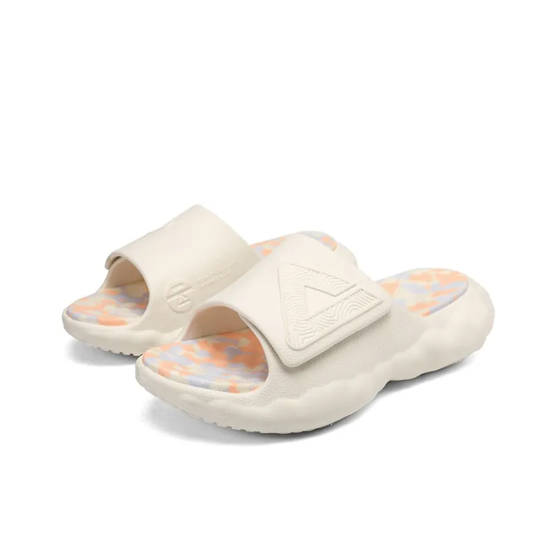 PEAK State Pole Cloud Slide Slippers Men White-2