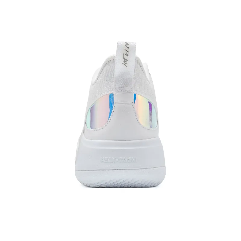 PEAK State Extreme Triangle 2.0 Mid Top Basketball Shoes Men's White-4