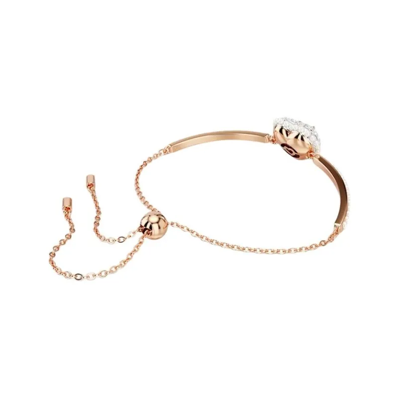 Swarovski Synthetic Cubic Zirconia Bangles Women's Gold-2
