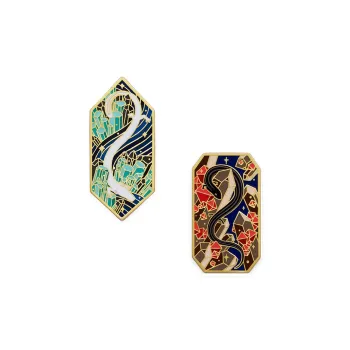 Daparo Yeung Metal Enamel Brooches Unisex