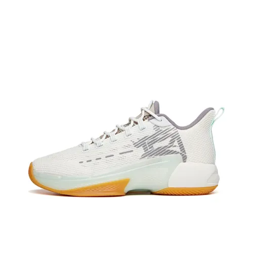 ANTA Attack 3 Basketball Shoes Men High-Top White/Gray