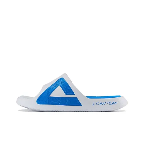 PEAK Statistic Sandals Slide Slippers Women's White/Blue