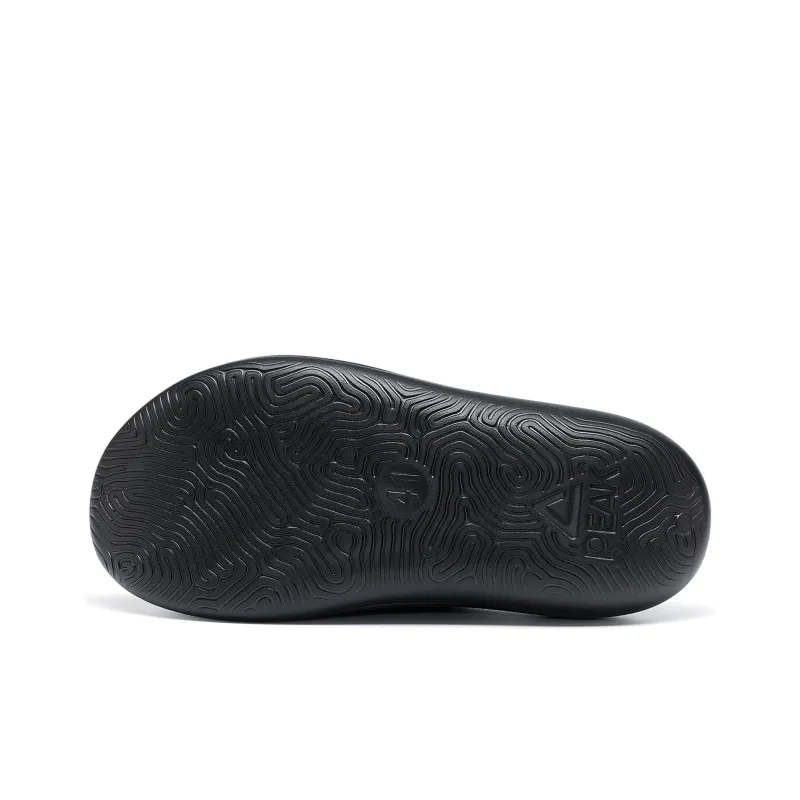 PEAK Tai Ji1.0 Slide Slippers Men All Black-5