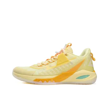 PEAK Lightning 9 Taichi Coverage Support Low Top Basketball Shoes Men's Yellow