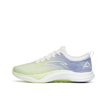Anta Four Generations Of Hydrogen Running Slip Resistant Low Top Running Shoes Women's Yellow Purple