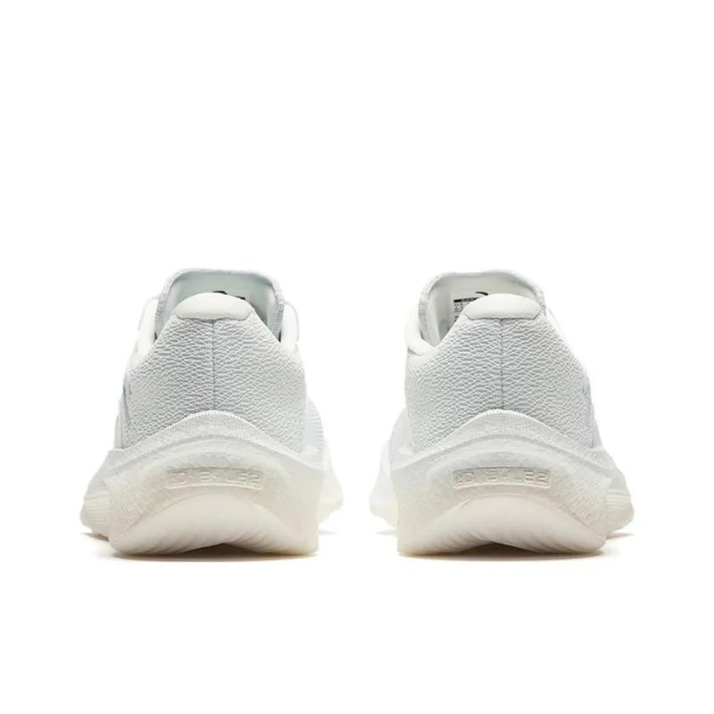 Anta Asphalt Road Fighter 2.0 Cushioned Slip Resistant Abrasion Resistant Low Top Running Shoes Women's White-3