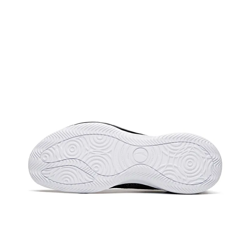 Anta Light Cavalry 6 Anti Slip Wear Resistant Low Top Performance Basketball Shoes Men's Black Luna-4