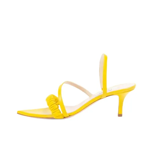 Elleme Couchou One Strap Sandals 6.5cm Women's Yellow