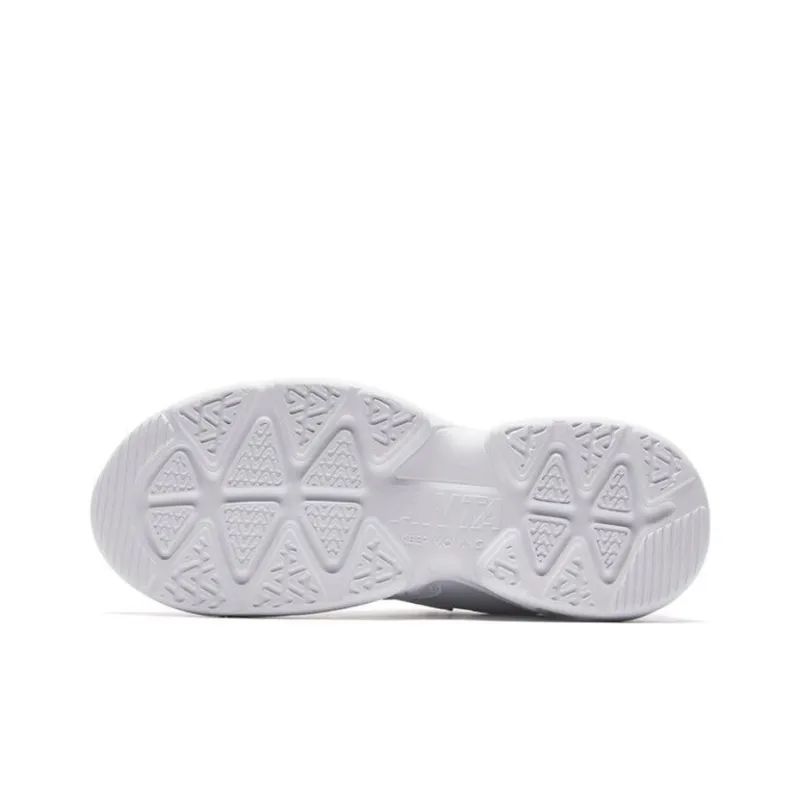 Anta Walker Anti Slip Wear Resistant Low Top Casual Shoes Women's White-4