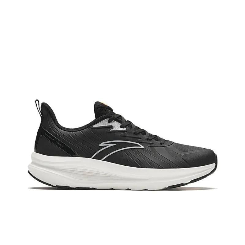 Anta Cloud Journey Lightweight Low Top Casual Running Shoes Men's Black-1