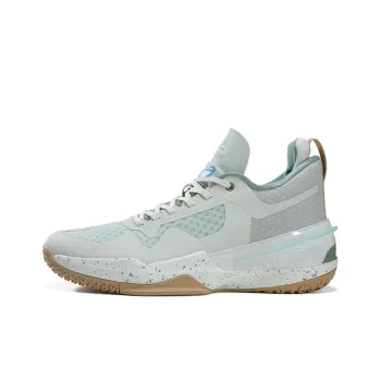 PEAK Flash 3 Basketball Shoes Men Low Top Pea Green
