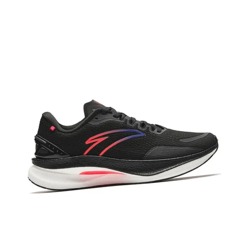 Anta Champion 2nd Gen Pro Cushioning Wear Resistant Low Top Sprint Running Shoes Men's Black-1